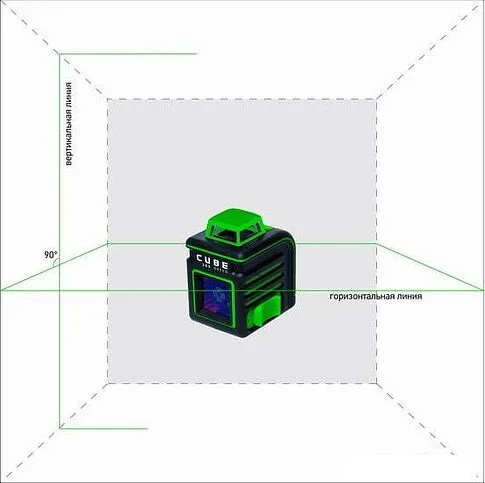 Лазерный нивелир ADA Instruments Cube 360 Green Professional Edition А00535