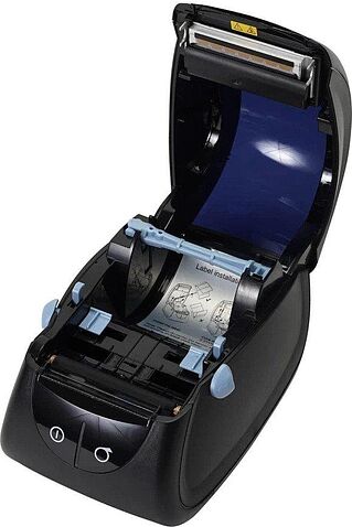 Чеки и этикетки Mertech MPRINT LP58 EVA RS232-USB (черный)