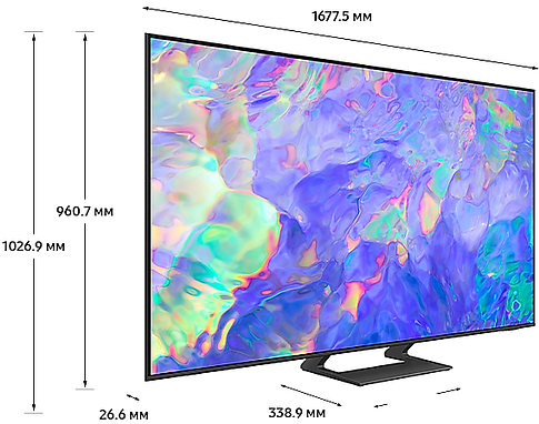Телевизор Samsung Crystal UHD 4K CU8500 UE75CU8500UXRU