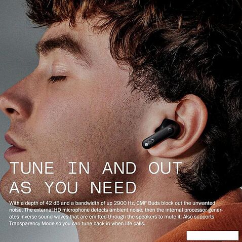 Наушники CMF Buds A (черный)