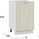 Шкаф напольный Трия Кимберли 1Н5 (белый/крем)