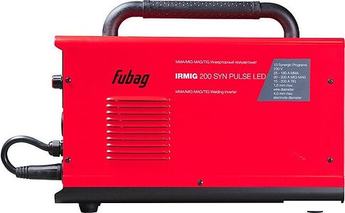 Сварочный инвертор Fubag IRMIG 200 Syn Pulse LED 646405