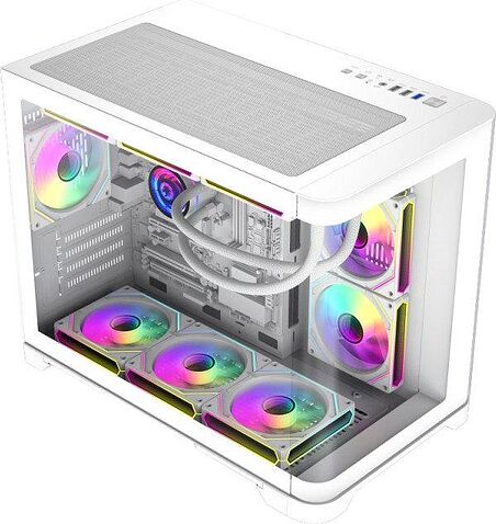 Корпус GameMax HYPE-M WH (белый)