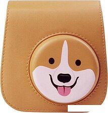 Чехол Caiul для Instax Mini 11 (brown corgi) Чехол Caiul для Instax Mini 11 (brown corgi)