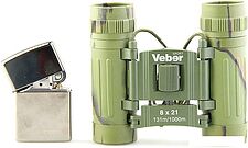 Бинокль Veber БН 8x21 Sport камуфляж