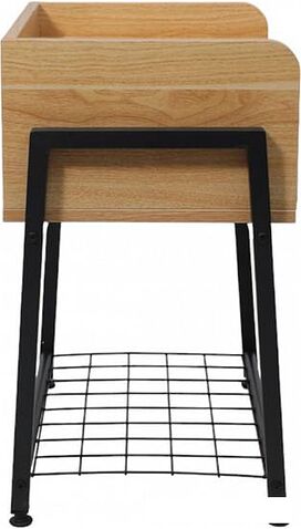 Тумба AksHome Lester (дуб сонома/черный)