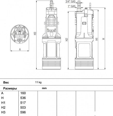 Колодезный насос DAB Diverron 900 M