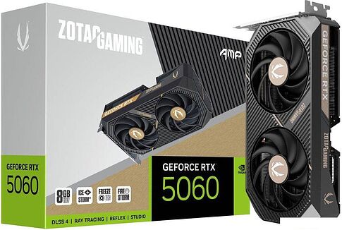Видеокарта ZOTAC Gaming GeForce RTX 5060 AMP ZT-B50600F-10M