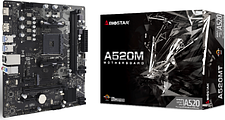 Материнская плата BIOSTAR A520MT Ver. 6.0 Материнская плата BIOSTAR A520MT Ver. 6.0