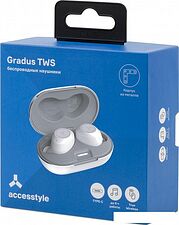 Наушники AccesStyle Gradus TWS (белый)