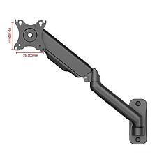 Кронштейн UniTeki FMG150 (черный) Кронштейн UniTeki FMG150 (черный)