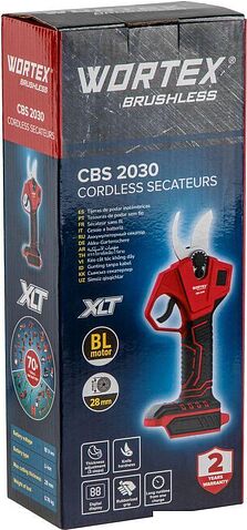 Секатор Wortex CBS 2030 1329774 (без АКБ)
