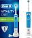 Электрическая зубная щетка Oral-B Vitality CrossAction D100.413.1 (голубой)