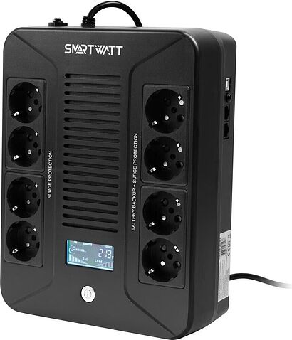 Источник бесперебойного питания SmartWatt UPS Safe Pro LCD 800