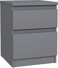 Тумба Mio Tesoro Кастор 2 ящика 2.03.03.050.4 (серый)