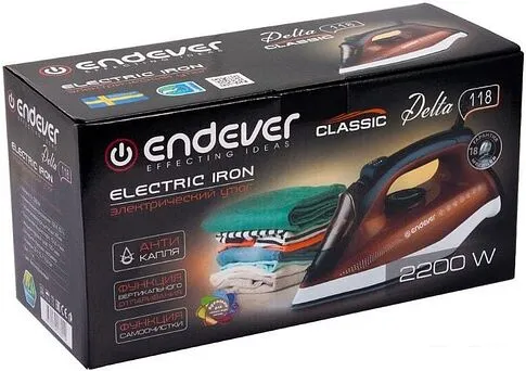 Утюг Endever Delta-118