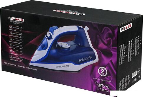 Утюг Willmark SI-2267CB