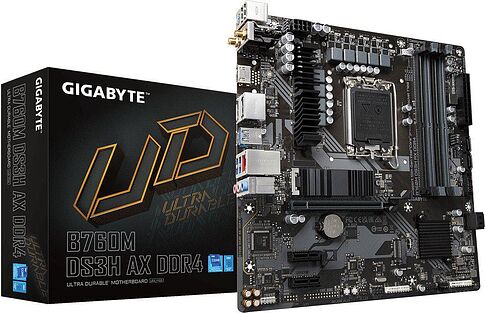 Материнская плата Gigabyte B760M DS3H AX DDR4 (rev. 1.x)