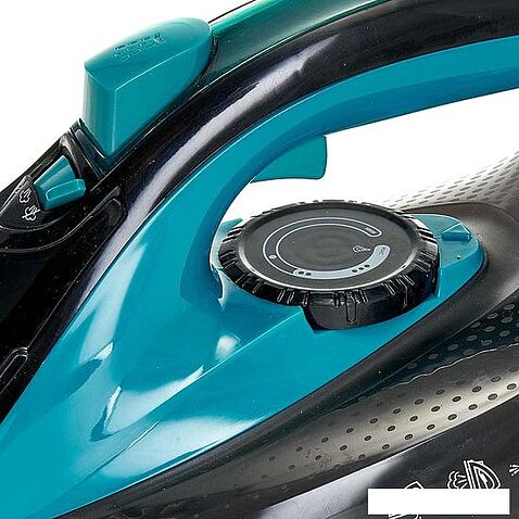 Утюг Delta LUX DE-3000 (черный/бирюзовый)