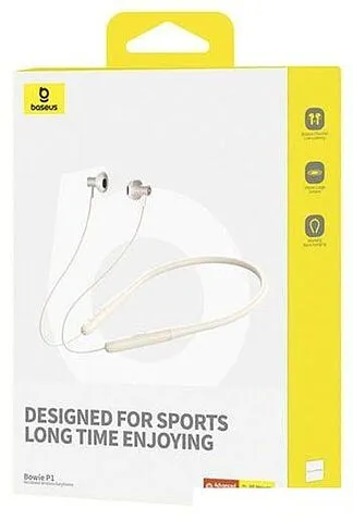 Наушники Baseus Bowie P1 (бежевый)