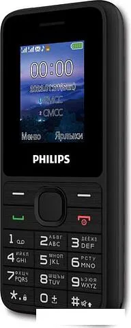 Кнопочный телефон Philips Xenium E2125 (черный)