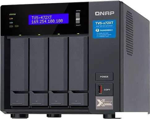 Сетевой накопитель QNAP TVS-472XT-PT-4G