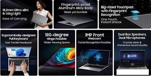 Ноутбук Blackview Acebook 8 (серый)