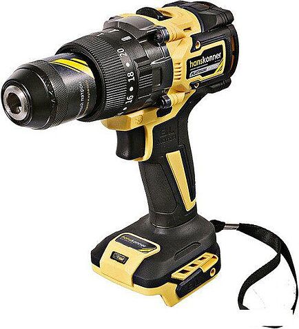 Ударная дрель-шуруповерт Hanskonner HCD18165BL (без АКБ)