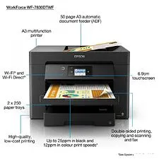 МФУ Epson WorkForce WF-7830DTWF