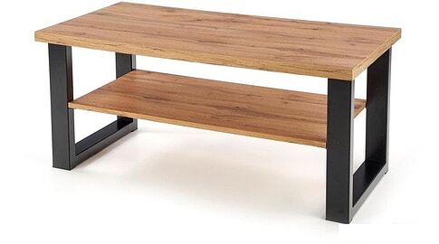 Журнальный столик Halmar Venom u 120x60x55 (дуб вотан/черный)