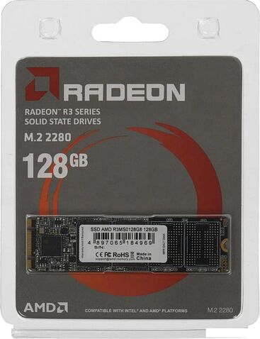 SSD AMD Radeon R3 128GB R3MS0128G8