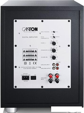 Проводной сабвуфер Canton Power Sub 10 (черный)