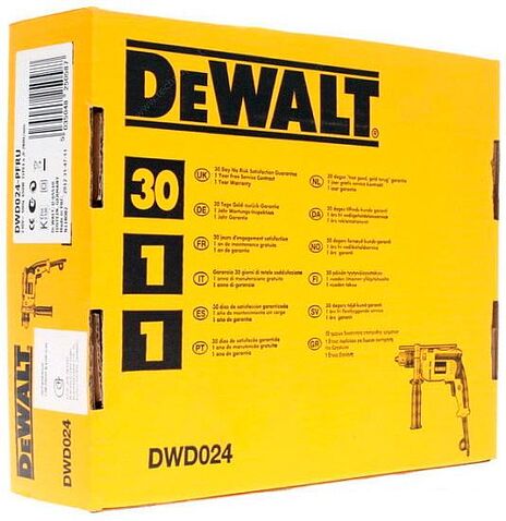 Ударная дрель DeWalt DWD024