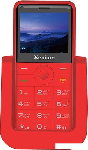 Телефон Xenium X700 (красный)