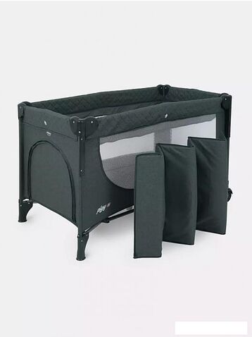 Манеж-кровать MOWbaby Play Plus RP102 (темно-зеленый)