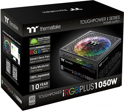Блок питания Thermaltake Toughpower iRGB PLUS 1050W Platinum TT Premium Edition
