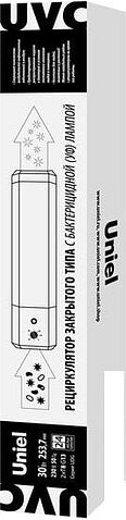 Бактерицидный рециркулятор Uniel UDG-M62T UVCB/TM (белый)