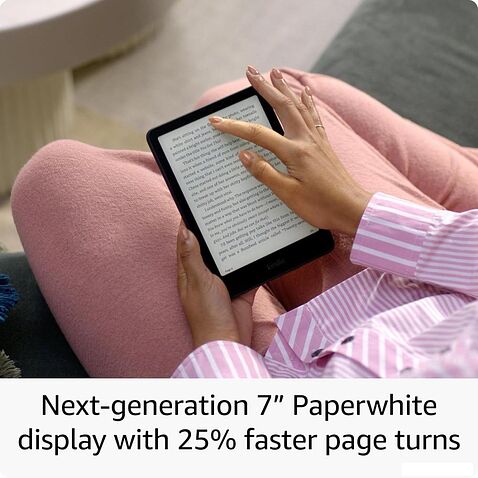 Электронная книга Amazon Kindle Paperwhite Signature Edition 2024 32GB (малиновый)