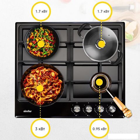 Варочная панель Simfer H60V40B423