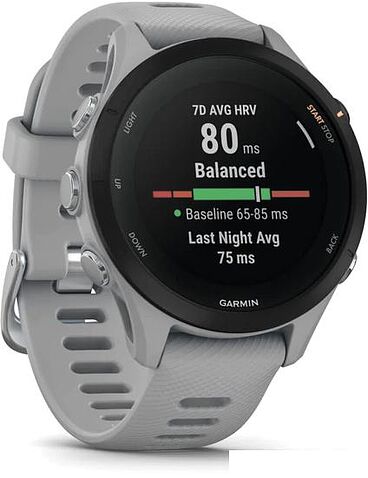 Умные часы Garmin Forerunner 255S 41 мм (светло-серый/черный)