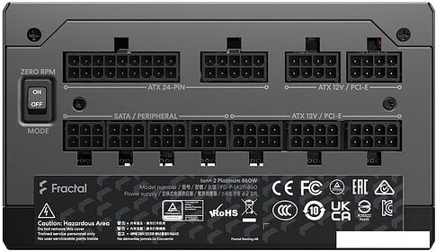 Блок питания Fractal Design Ion+ 2 Platinum 860W FD-P-IA2P-860