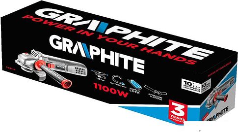 Угловая шлифмашина GRAPHITE 59G110