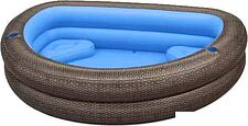Надувной бассейн Bestway TruPrint Wicker 54426 (231х178х53) Надувной бассейн Bestway TruPrint Wicker 54426 (231х178х53)