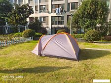 Кемпинговая палатка Sundays ZC-TT042-4 (темно-серый/оранжевый)