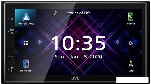 USB-магнитола JVC KW-M560BT