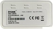 Неуправляемый коммутатор D-Link DES-1005C/F6/E