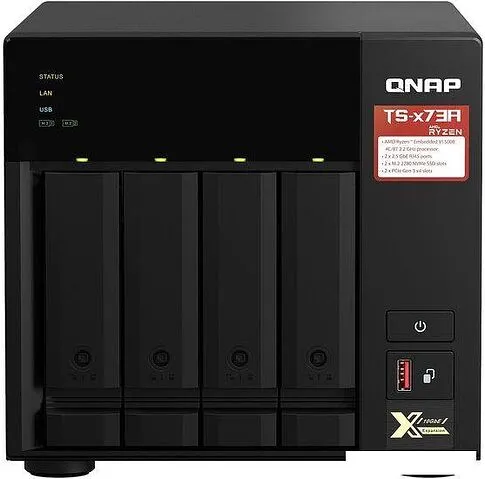 Сетевой накопитель QNAP TS-473A-8G