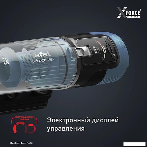 Пылесос Tefal X-Force Flex 14.80 Cordless Stick Vacuum TY9BC1WO