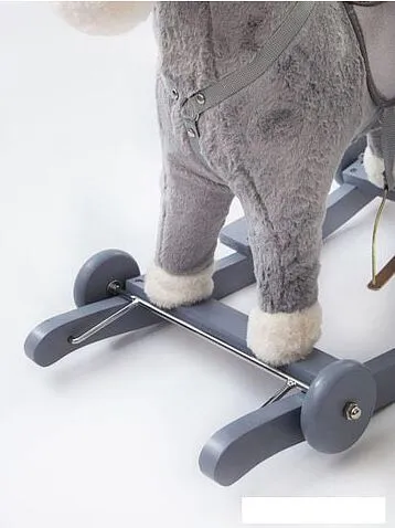 Качалка Amarobaby Prime Лошадка (серый)