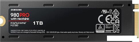 SSD Samsung 980 Pro с радиатором 1TB MZ-V8P1T0CW
